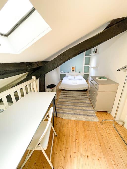 Apartamento Coeur Feydeau Kervegan Le Duplex Hyper Centre Nantes Exterior foto
